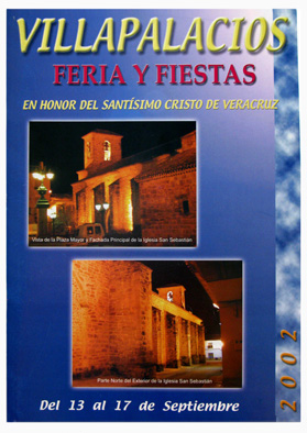 Fiestas patronales en honor del Santísimo Cristo de la Vera Cruz 2002 Villapalacios